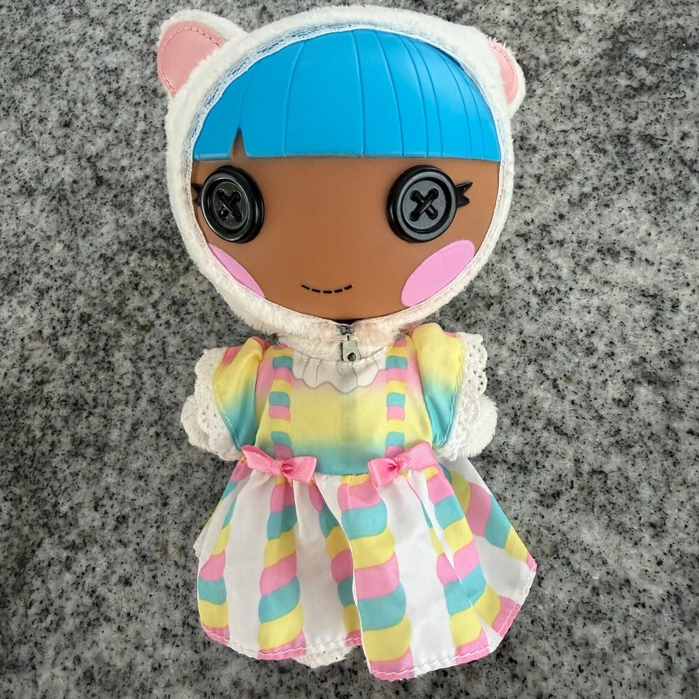 Lalaloopsy Littles Bundles Snuggle Stuff 7 Doll w Colorful Dress/Outfit MGA 2011